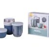 Lunchpots Mepal Jubiläums-Set Pot-Range Ellipse Nordic Denim 3tlg. 11